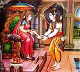 goddess annapurna with lord shiva  