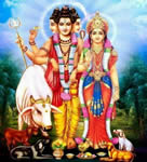lord dattatreya & goddess anagha